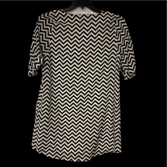 EVERLY, dress/Tunic,blk&white,M‎ - Picture 2 of 10